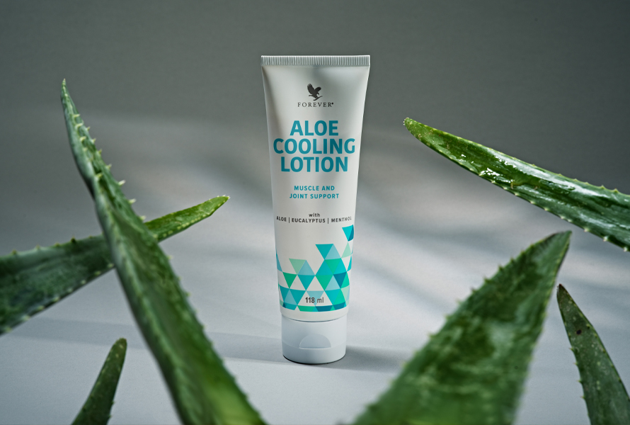 Forever Living Products Aloe Cooling lotion. Unna dig en stund av omtanke. 