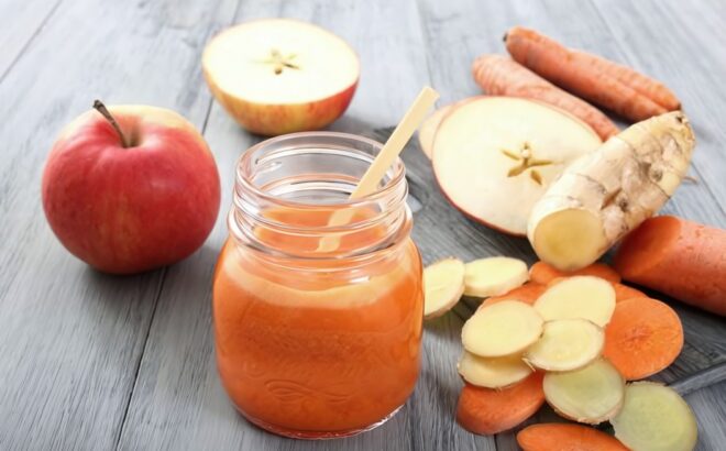 Brun utan sol-juice